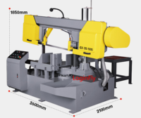 Scie à ruban rotative semi-automatique pour couper les métaux scie à ruban pour coupe d'angle