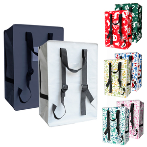 Sac à dos en PP tissé robuste, imperméable, pliable, durable, multi-usages, grande capacité, pour déménagement - Product Image 1