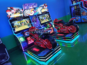 Nuevo producto, máquina de <span class=keywords><strong>juegos</strong></span> que funciona con monedas, motor de batalla, simulador de arcade, máquina de juego de motocicleta de carreras para 2 jugadores - Product Image 4