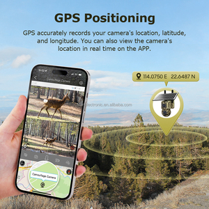 Kamera UBox 538-6M-G Tenaga Surya 4G WiFi 6MP Lensa Ganda CMOS IP67 Pan-Tilt Audio Dua Arah Penglihatan Malam Deteksi Gerakan - Product Image 3