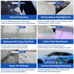Manufacturer Ultra Colorful Matte <strong>Car</strong> <strong>Wrap</strong> Vinyl Self-Adhesive Color Changing <strong>Car</strong> Body Coating <strong>Wrap</strong> PVC <strong>Wrap</strong> Coating Vinyl - Product Image 6