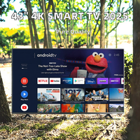 Televisor LED Inteligente Android HD de 32 Pulgadas con Aplicaciones Integradas y Pantalla Ancha para Entretenimiento en el Hogar