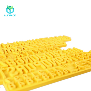 Economical Carton Factory Consumable Rubber Letter Die Plate - Product Image 2