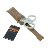 Pochette tactique MOLLE en nylon 500D pour ciseaux, pochette EDC à fermeture velcro, mini pour l'extérieur