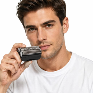 Cabezal de Repuesto para Afeitadora Eléctrica USB Compatible con <span class=keywords><strong>Braun</strong></span> <span class=keywords><strong>Serie</strong></span> <span class=keywords><strong>7</strong></span> 70B, Configuración de Alta Gama, Cuchilla Única para Rostro y Cuerpo - Product Image 3