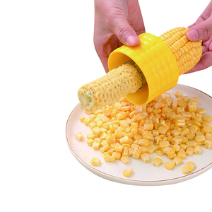 Desgranador de Maíz Manual Multifuncional al por Mayor, Herramienta de Cocina para Verduras, Cuchillas de Acero Inoxidable, Plástico PC, Elimina los Granos - Product Image 1