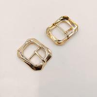 SUNJOY TRIMMING Nouveautés Boucles de ceinture tendance en métal pour vêtements, boucles de ceinture en alliage de zinc pour femmes