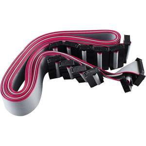 Câble plat Augiimor à 20 broches, pas de 2,54 mm, connecteur F-F IDC, pour écran d'ordinateur et équipement médical - Product Image 2