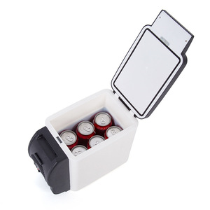 ตู้เย็นพกพาในรถยนต์ 6 ลิตร 12 โวลต์ แบบเซมิคอนดักเตอร์ สำหรับใช้ในรถยนต์ - Product Image 1