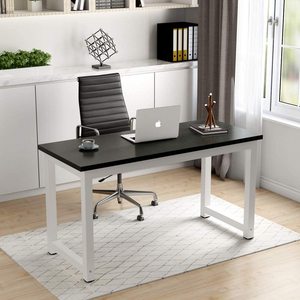 YQFOREVER Wooden Computer Office <strong>Small</strong> <strong>Desk</strong> Gaming Table Study Writing Table Modern Simple Style <strong>PC</strong> <strong>Desk</strong> with Metal Legs - Product Image 3