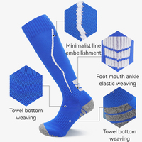 LINGTU Fabricant de chaussettes de football longues pour enfants, jeunes et adultes, avec logo personnalisé, chaussettes de sport élite, chaussettes de football de haute qualité