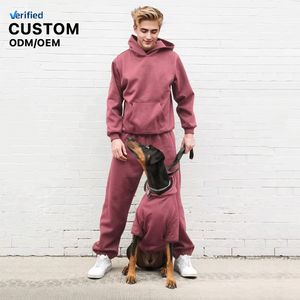 Joymay Luxus-Designer-Haustier-Hoodie, Maßgeschneiderter Hunde-Hoodie aus Polyester, Bequeme und Warme Haustierkleidung im Partnerlook mit dem Hoodie des Besitzers - Product Image 1