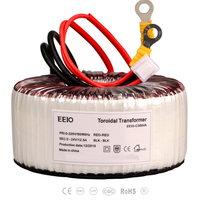 Transformador de Potencia Toroidal Personalizado 220V 50Hz Monofásico con Bobinado de Cobre, Forma 1000V-3000VA, Topología 24V 5A