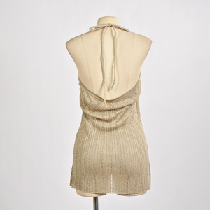 Prix compétitif, qualité supérieure, débardeur en tricot sans manches pour femme, col cœur, qualité premium, haut d'été en tricot pour femme. - Product Image 3