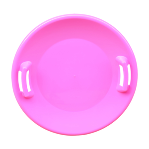 Soucoupe volante en descente robuste disque rond HDPE pliable sécurité hiver extérieur résistant au froid <span class=keywords><strong>luge</strong></span> à neige - Product Image 3