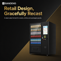 BANDENG 6610Pro 22T - Gabinete Expendedor Combinado para Productos Mixtos con 54 SKU y 920 mm de Profundidad, Más Color Personalizado