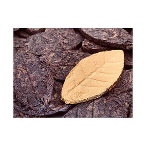 Comprimido China Yunnan Sheng Shu materias primas madura Puerh <span class=keywords><strong>Pu</strong></span> <span class=keywords><strong>Erh</strong></span> té Tuo Chal en la hoja pastel en forma de bola - Product Image 6