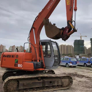 รถขุดมือสอง Hitachi EX120-5 ผลิตในญี่ปุ่น รถขุด 12 ตัน เครื่องจักรรถขุด Hitachi ขาย - Product Image 1