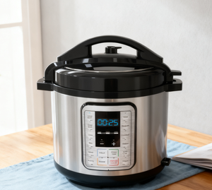 หม้อความดันไฟฟ้าอเนกประสงค์แบบ6L GT601-M03ควบคุมแบบดิจิตอลจอแสดงผล LED สามารถตั้งโปรแกรมได้ทำจากสเตนเลสสตีล - Product Image 3