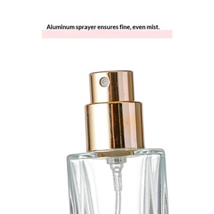 30ml Round Transparent <b>Perfume</b> Refill Bottle, High-value Thick Base Press Spray Sample Bottle - Product Image 3