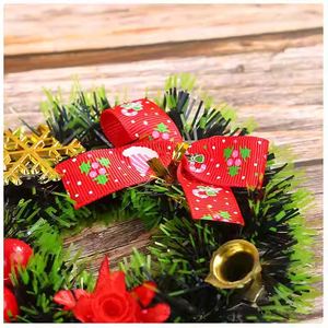 Factory Direct <b>Wreath</b>, Xmas Decorations, Christmas Tree & Front Door Hanging <b>Wreath</b> Ornaments for Holiday Decor - Product Image 2