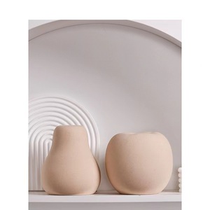 Ornement de fruits artificiels en céramique nordique avec logo personnalisé, pommes et poires, décoration de bureau à domicile - Product Image 2