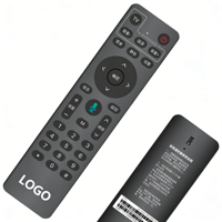 Télécommande vocale de remplacement pour applications domestiques, compatible avec les décodeurs TV, avec fonction d'apprentissage