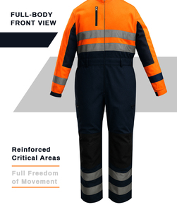 Ropa de Trabajo Personalizada OEM ODM para Hombre, Ropa de Seguridad para la Construcción con Tela Reflectante - Product Image 4