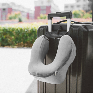 Oreiller de voyage en mousse à mémoire de forme en U de haute qualité pour avion, voiture et train – Vente en gros - Product Image 4