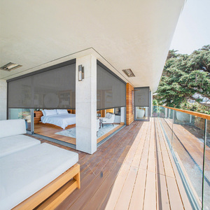 Parasole impermeabile motorizzato avvolgibili in alluminio antivento per Patio esterno Gazebo e balcone - Product Image 3