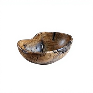 Bol de service vintage en acacia poli, durable, pour mariage et réceptions, écologique, qualité supérieure, prix de gros très avantageux - Product Image 5