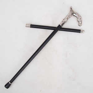 Canne <span class=keywords><strong>de</strong></span> marche rétro britannique avec ornements métalliques, cannes <span class=keywords><strong>de</strong></span> marche avec tête <span class=keywords><strong>de</strong></span> cheval en métal, canne <span class=keywords><strong>de</strong></span> gentleman, canne <span class=keywords><strong>de</strong></span> randonnée en alliage, 92 cm - Product Image 6