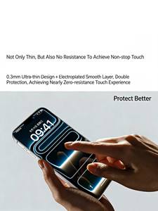 Protector de Pantalla de Vidrio Templado Antirreflectante Benks AR para iPhone Serie 17/16/15, Película de Cobertura Total con Dureza 9H - Product Image 2