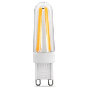 Bombilla led g9 regulable, filamento cob de 2W, 3W, 110V/220V, nuevo diseño