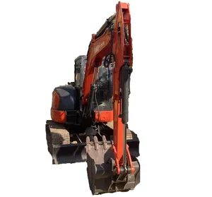 Sử dụng Kubota kx165 6t máy xúc để bán Crawler Loại Nhật Bản Trái Đất Digger xây dựng đặc biệt máy móc bán tốt ở Châu Phi