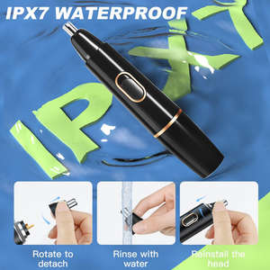 <span class=keywords><strong>Tondeuse</strong></span> à poils de <span class=keywords><strong>nez</strong></span> électrique portable Meilleures tondeuses à poils d'oreille et de <span class=keywords><strong>nez</strong></span> rechargeables USB - Product Image 6