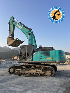 รถขุดไฮดรอลิกแบบตีนตะขาบ Kobelco SK380D ของแท้จากญี่ปุ่น ขนาด 38 ตัน สำหรับงานหนัก - Product Image 5