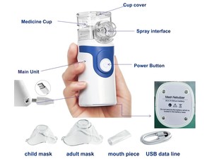 Homecare und Clinic Handheld Ultraschall-Netz verne bler Elektrisch angetriebene medizinische Geräte für Säuglinge und Erwachsene - Product Image 5