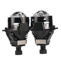 Système d'éclairage automobile Bi LED projecteur lentille 3.0 55W 5800K led laser phare