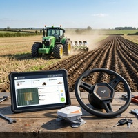 Nuevo Diseño HD812 HD818 Compatible con Isobus, Pantalla Táctil Agrícola, Navegación para Tractor, Sistema de Dirección Automática GPS para Tractor