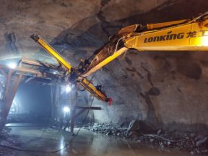 Aangepaste Graafmachinehulpstukken Transformeren Het In Een Roterende Boorinstallatie, Hydraulische Rotsboor - Product Image 4