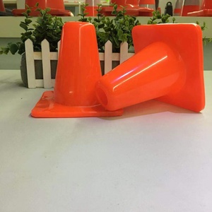 6 ''linh hoạt cam <span class=keywords><strong>PVC</strong></span> đường giao thông an toàn nón 15cm thể thao nón - Product Image 4