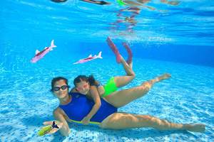 Havuz dalış halka yüzmek parti renkli havuz lavabo oyuncak sualtı yüzme havuzu dalış halkası eğitim aksesuar oyuncak - Product Image 3