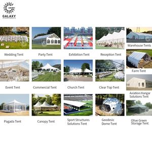 Kenya Grande galaxie Ningbo 40X100 Barnum 50M2 lieu <span class=keywords><strong>de</strong></span> <span class=keywords><strong>location</strong></span> 40X60 tentes jardin luxe 100X50 verre maison mariage tissu tente - Product Image 4