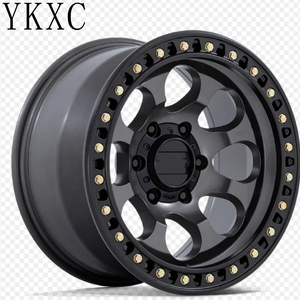 Jantes en aluminium YKXC personnalisées tout-terrain forgées 5x112 6*139.7 15 16 17 18 19 20 pouces Beadlocks <span class=keywords><strong>1</strong></span> pièce pour Toyota pour Kmc - Product Image 2