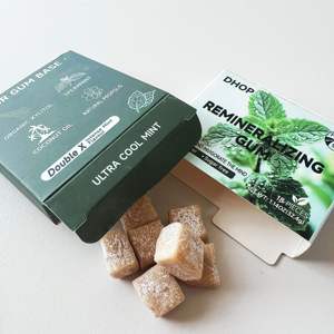 Fournisseur d'usine OEM Soins bucco-dentaires Vente en gros Ventes chaudes Gommes <span class=keywords><strong>sans</strong></span> <span class=keywords><strong>sucre</strong></span> au xylitol Gommes à mâcher <span class=keywords><strong>sans</strong></span> <span class=keywords><strong>sucre</strong></span> Reminéralisantes Saines pour les dents - Product Image 3