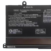 Batterie d'ordinateur portable 7.72V 68Wh WE04XL HSTNN-WB0F TPN-DB1Q N39817-CE1 N39857-005 pour HP Pavilion Plus 14 16 Envy x360