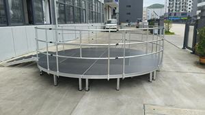 Escenarios de eventos portátiles al aire libre Escenario de aluminio para eventos de conciertos 1,22*1,22 m 1*2M Plataforma de escenario de actuación al aire libre - Product Image 6