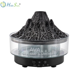 Innovador eléctrico Magma Cracks <span class=keywords><strong>Volcano</strong></span> Odeur Difusor <span class=keywords><strong>Vaporizador</strong></span> de perfume líquido portátil con lámpara LED de 7 colores Garantía de 1 año - Product Image 6