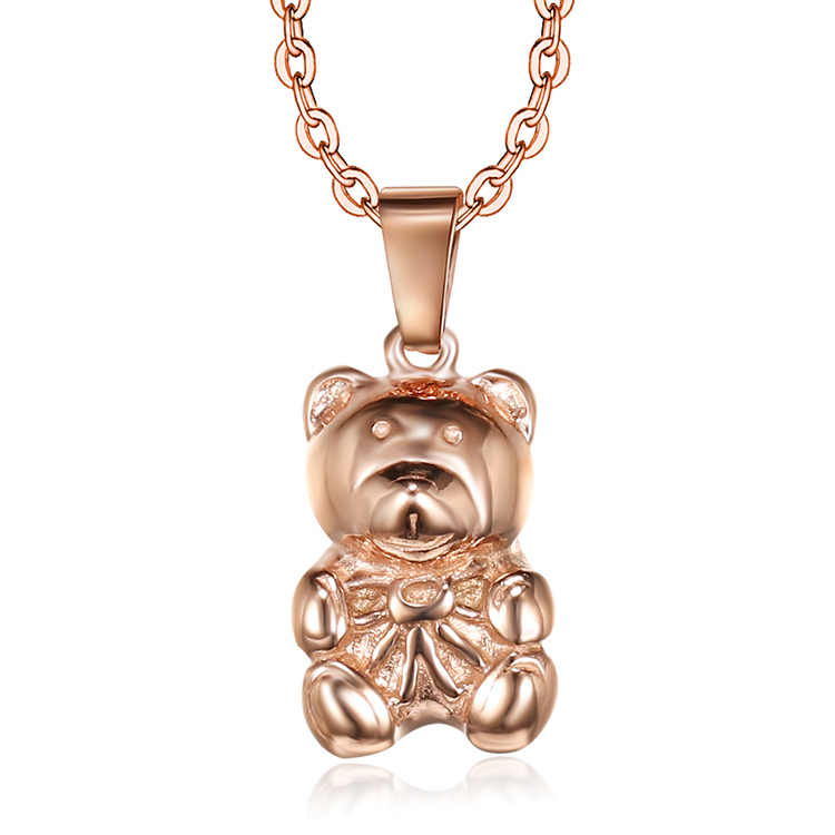 BAMAY Collana di Gallo e Gallina in Acciaio Inossidabile Animali della Fattoria Gioielli Regali di Tendenza per Donna Ragazze Ciondolo Charms (Argento Placcato A